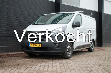 Opel Vivaro 1.6 CDTI 125PK Euro 6 - Airco - Navi - Cruise - € 10.750,- Excl.