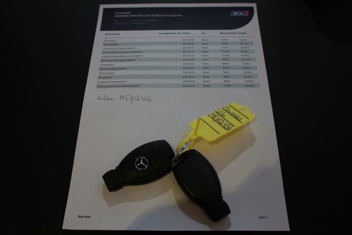 Mercedes-Benz Vito 119 CDI Automaat Lang - EURO 6 - 2x Schuifdeur - Airco - Navi - Cruise - PDC - € 20.900,- Excl.