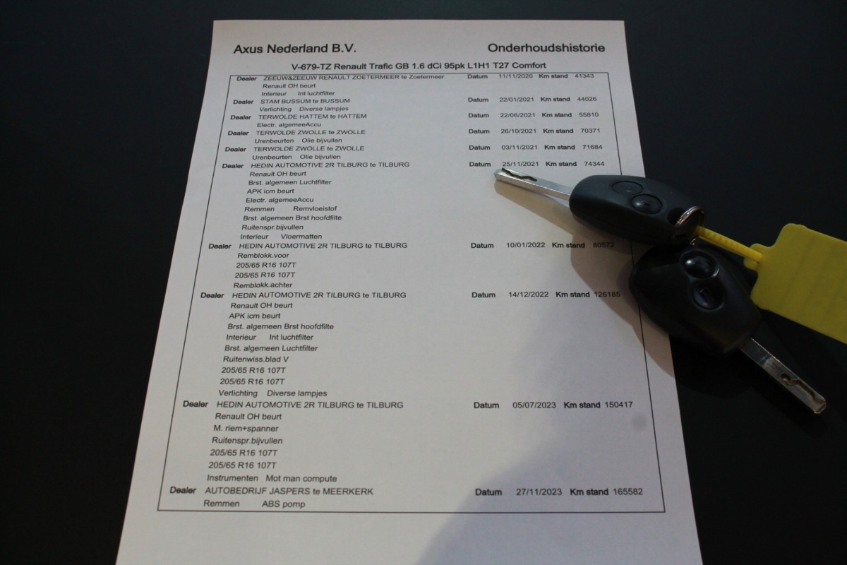 Renault Trafic 1.6 dCi EURO 6 - Airco - Navi - Cruise - € 10.900,- Excl.