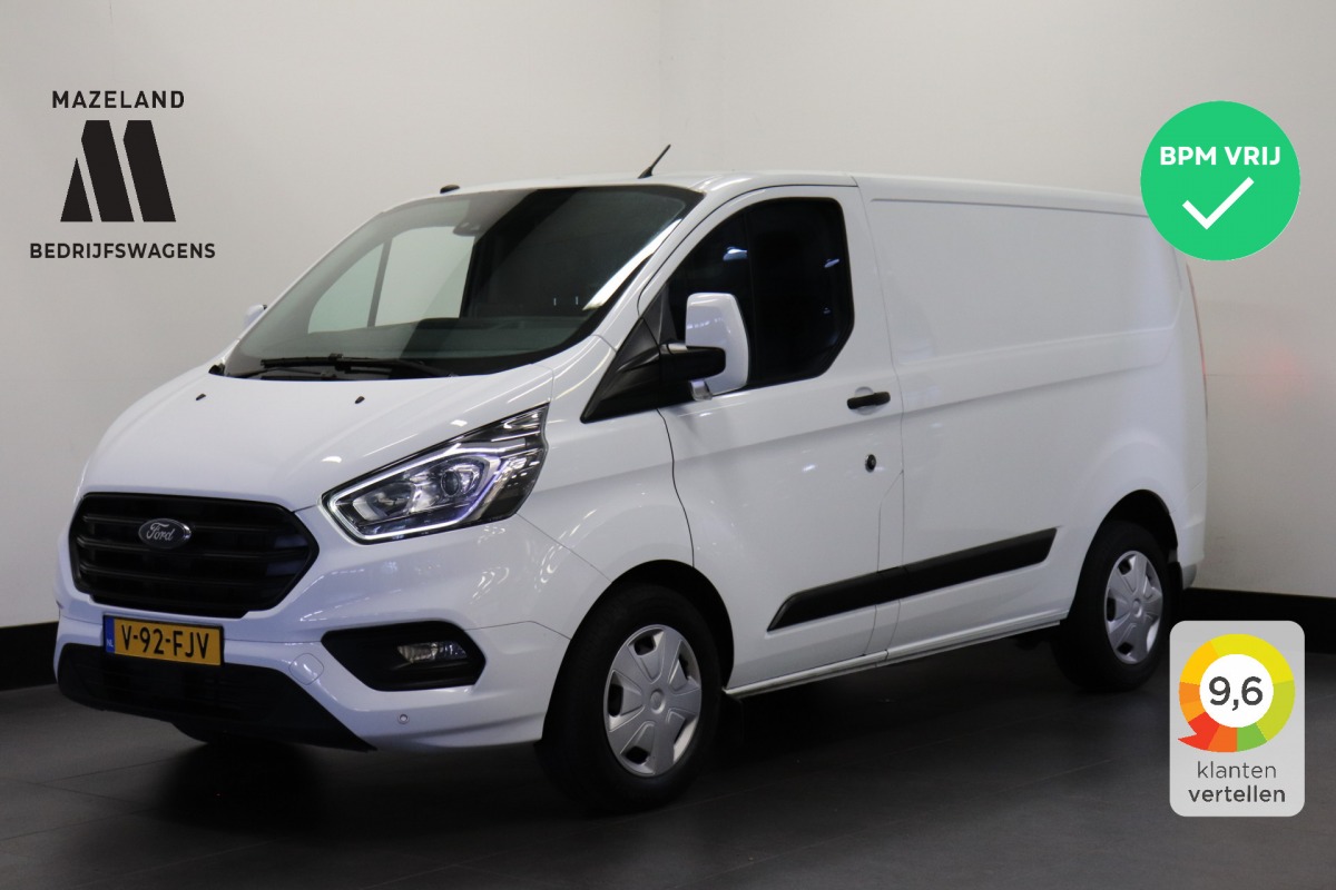 Ford Transit Custom 2.0 TDCI 130PK Automaat EURO 6 - Airco - Navi - Cruise - Camera - € 16.950,- Excl.