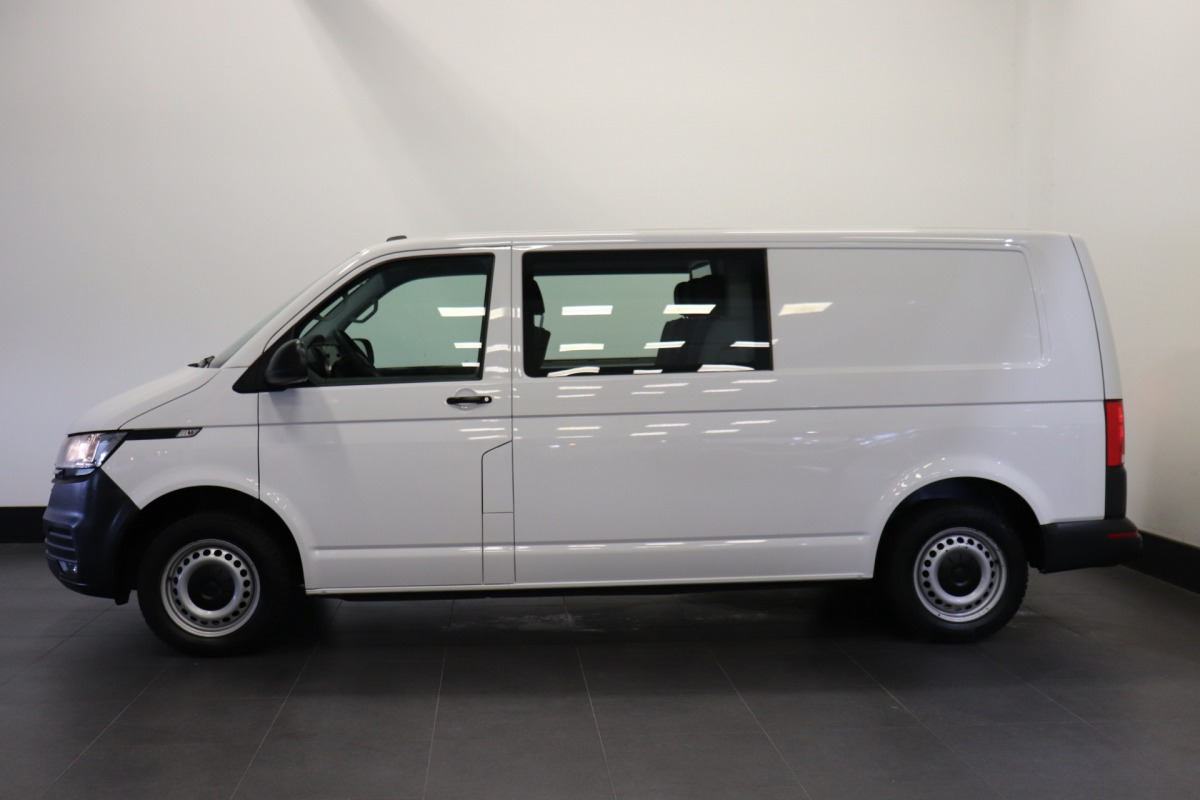 Volkswagen Transporter 2.0 TDI L2 Dubbele Cabine EURO 6 - Airco - Navi - Cruise - € 18.900,- Excl.
