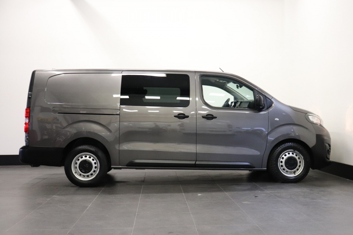 Peugeot Expert 2.0 BlueHDI 120PK Dubbele Cabine - EURO 6 - Airco - Cruise - € 14.950,- Excl.