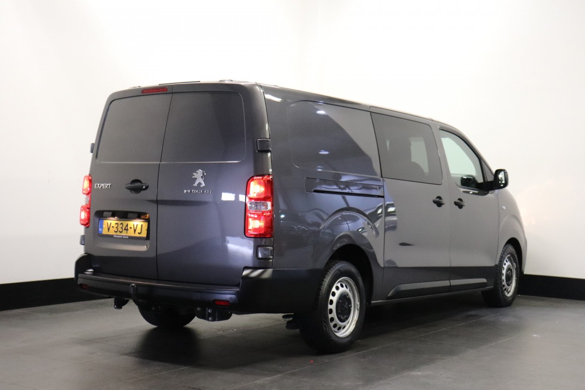 Peugeot Expert 2.0 BlueHDI 120PK Dubbele Cabine - EURO 6 - Airco - Cruise - € 14.950,- Excl.