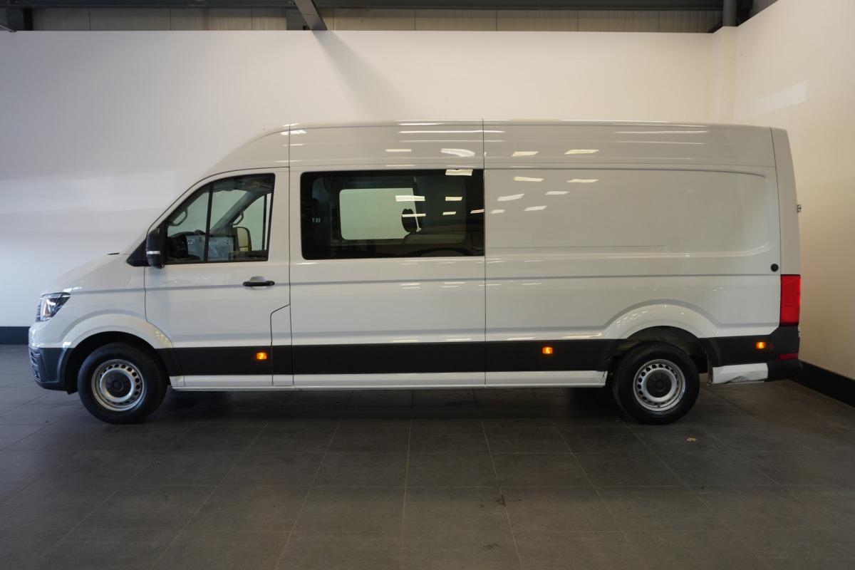 Volkswagen Crafter 2.0 TDI L4H3 Dubbele Cabine EURO 6 - Airco - Navi - Cruise - € 22.950,- Excl.
