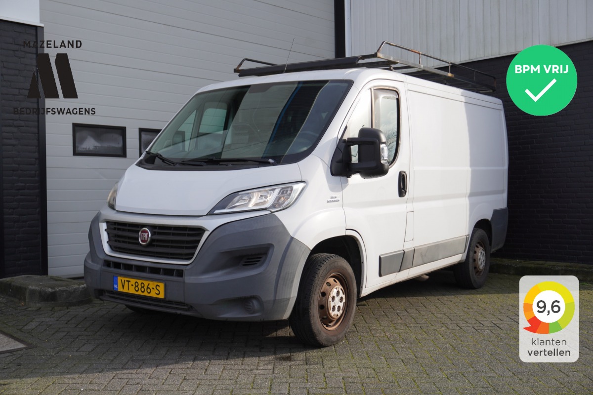 Fiat Ducato 2.0 MultiJet 115PK - Airco - Achteruitrijcamera - Imperiaal - Trekhaak - € 4.950,- Excl.