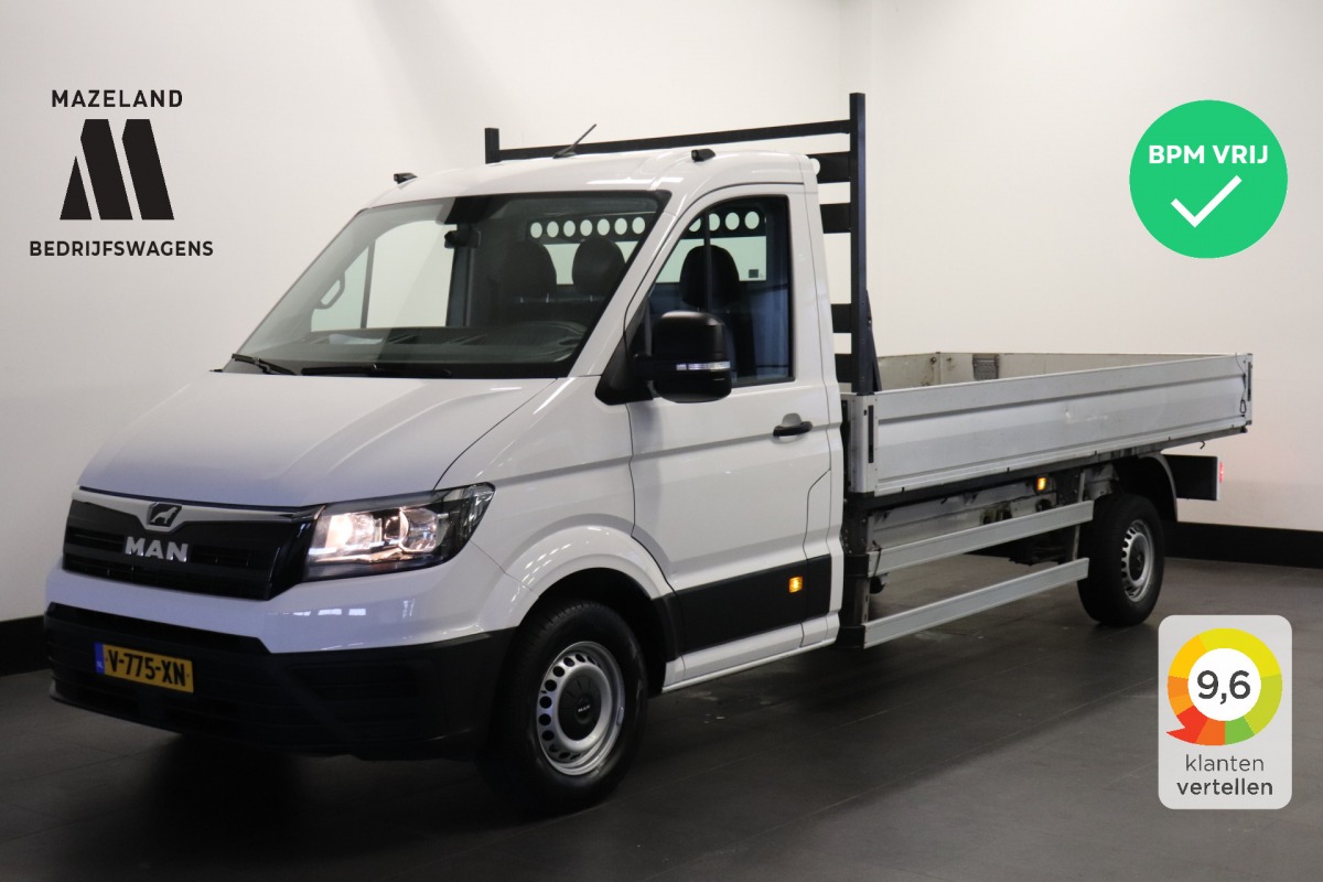 MAN TGE 2.0 L4 Openlaadbak EURO 6 - Airco - Cruise - Trekhaak - € 20.950,- Excl.