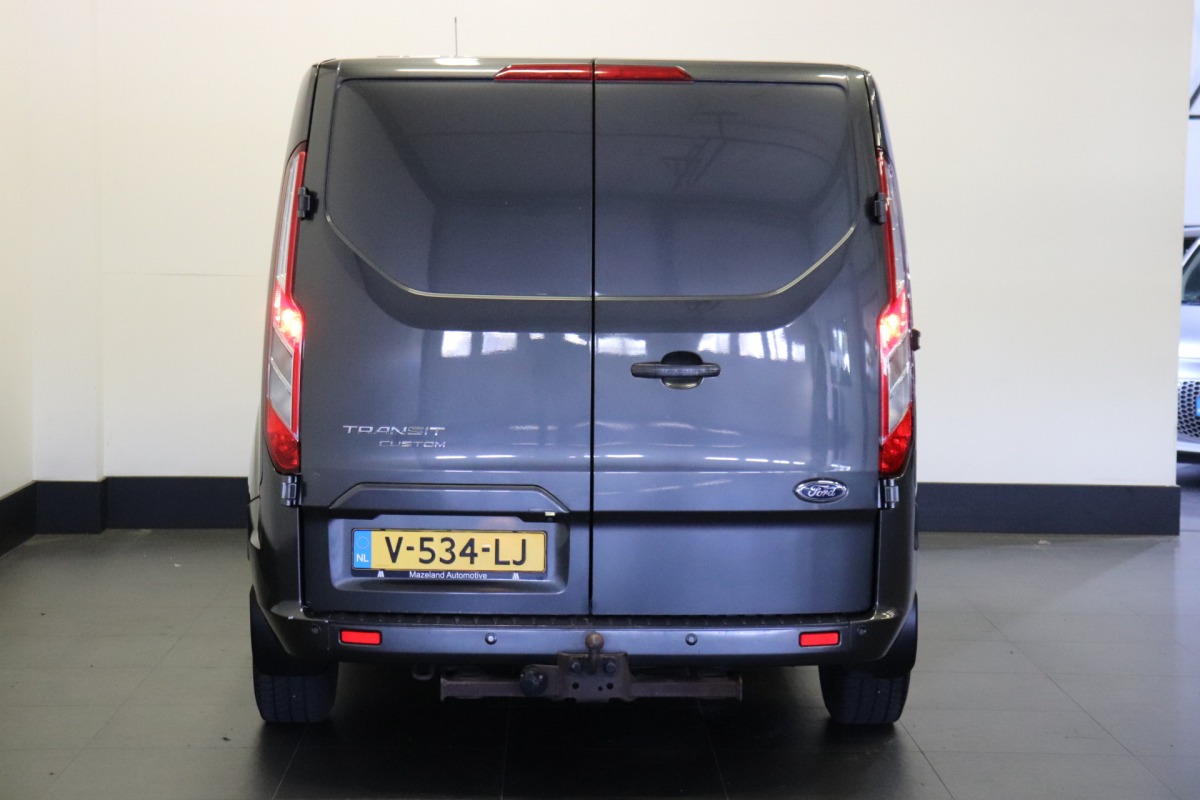 Ford Transit Custom 2.0 TDCI 130PK Automaat EURO 6 - Airco - Navi - Cruise - PDC - €12.900,- Excl.