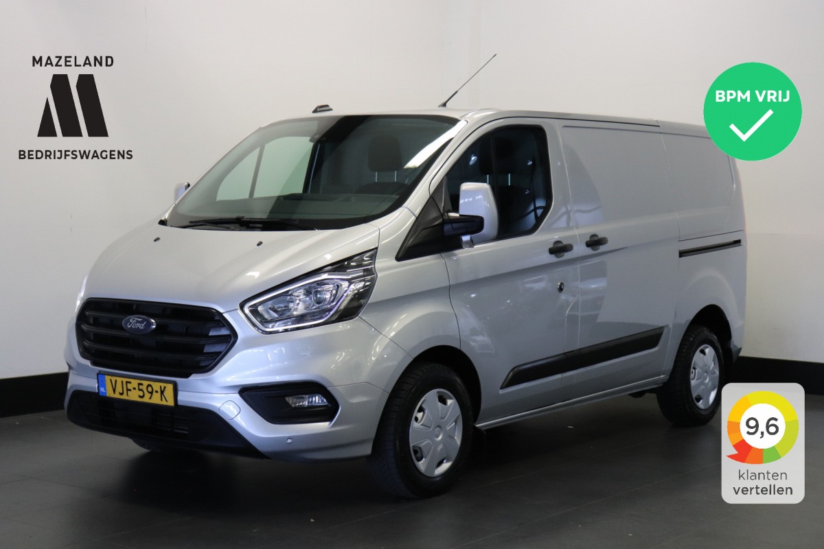 Ford Transit Custom 2.0 TDCI 130PK 2x Schuifdeur EURO 6 - Airco - Cruise - Camera - € 14.900,- Excl.