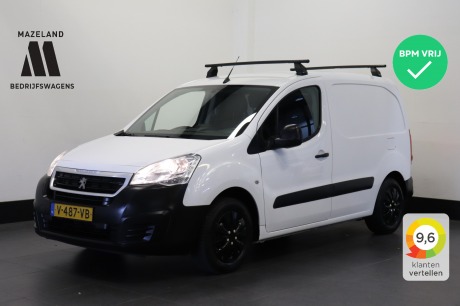 Peugeot Partner 120 1.6 BlueHDi EURO6 - Airco - Cruise - Trekhaak - € 4.499,- Excl. BTW