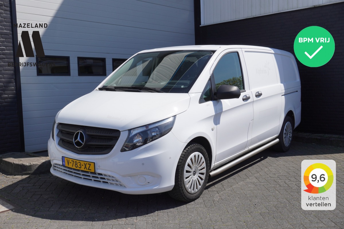 Mercedes-Benz Vito 114 CDI Lang Automaat 2x Schuifdeur EURO 6 - AC/climate - Navi - Cruise - € 12.900,- Excl.