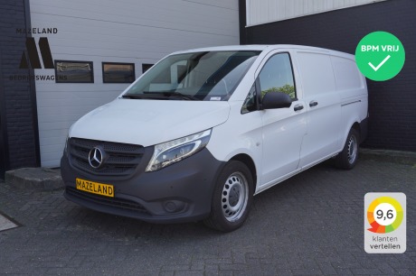 Mercedes-Benz Vito 116 CDI Automaat 2x Schuifdeur Lang EURO 6 - Airco - Navi - Cruise - € 16.900,- Excl.