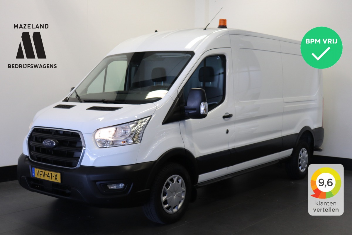 Ford Transit 2.0 TDCI 130PK L3H2 - EURO 6 - Airco - Navi - Cruise - € 14.900,- Excl.