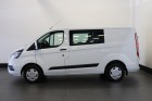 Ford Transit Custom 2.0 TDCI Dubbele Cabine EURO 6 - Airco - Cruise - PDC - € 13.950,- Excl.