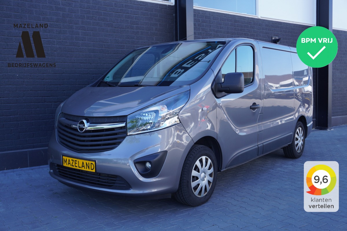 Opel Vivaro 1.6 CDTI 126PK EURO 6 - Airco - Navi - Cruise - Stoelverwarming - €10.900,- Excl.