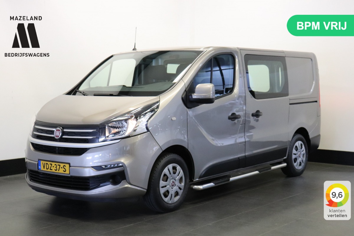 Fiat Talento 2.0 MultiJet 120PK 2x Schuif EURO 6 - Airco - Navi - Cruise - € 11.950,- Excl.