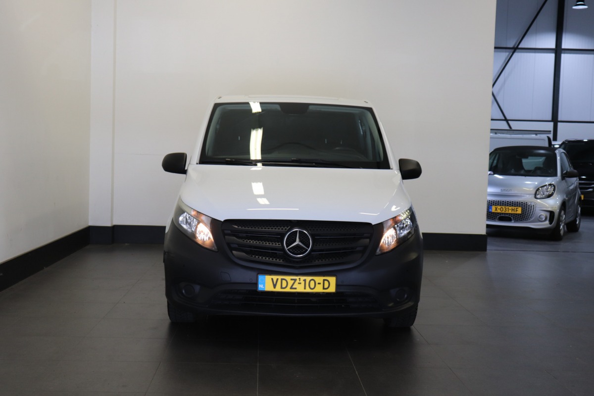 Mercedes-Benz Vito 111 CDI Lang Dubbele Cabine EURO 6 - Airco - Navi - Cruise - € 21.950,- Excl.