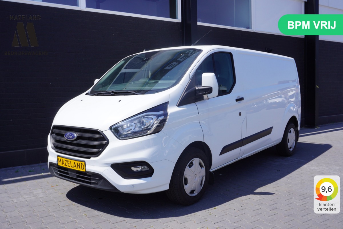 Ford Transit Custom 2.0 TDCI 130PK L2 Automaat EURO 6 - Airco - Cruise - PDC - € 18.900,- Excl.