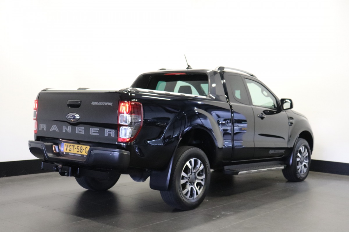 Ford Ranger 2.0 EcoBlue 213PK Wildtrak Supercab Automaat 4x4 EURO 6 - Airco - Camera - Cruise - € 18.950,- Excl.