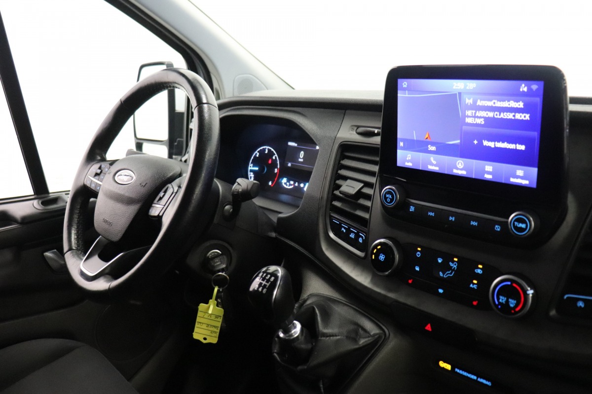 Ford Transit Custom 2.0 TDCI 130PK L2 EURO 6 - Airco - Navi - Cruise - Trekhaak - € 12.950,- Excl.