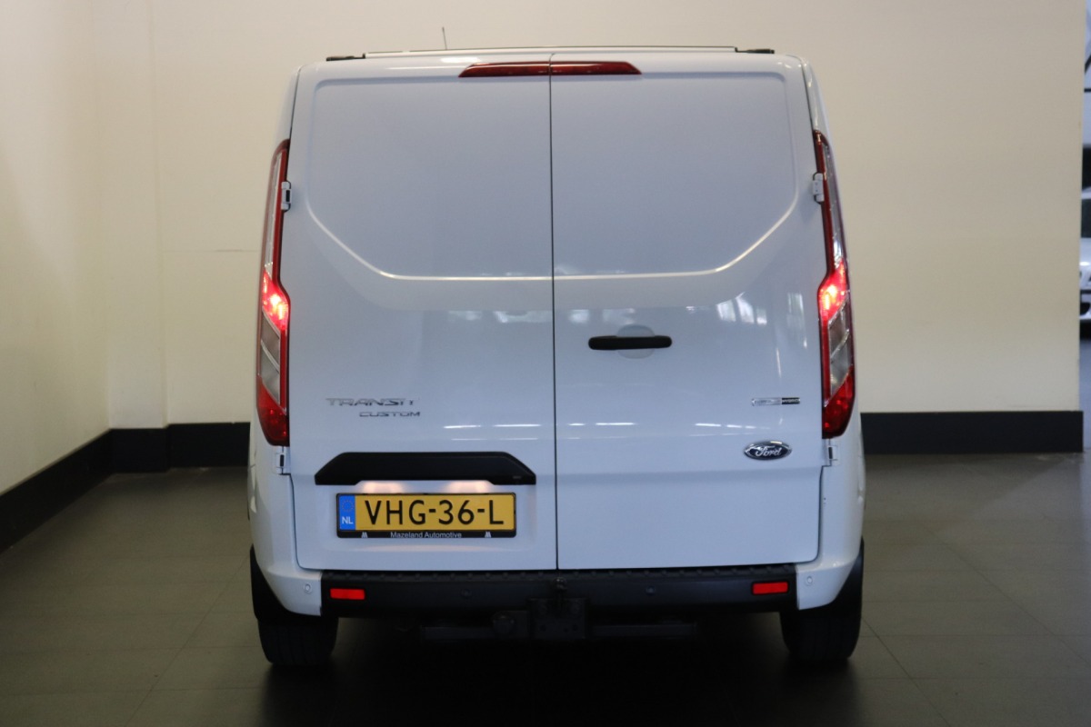 Ford Transit Custom 2.0 TDCI 130PK L2 EURO 6 - Airco - Navi - Cruise - Trekhaak - € 12.950,- Excl.