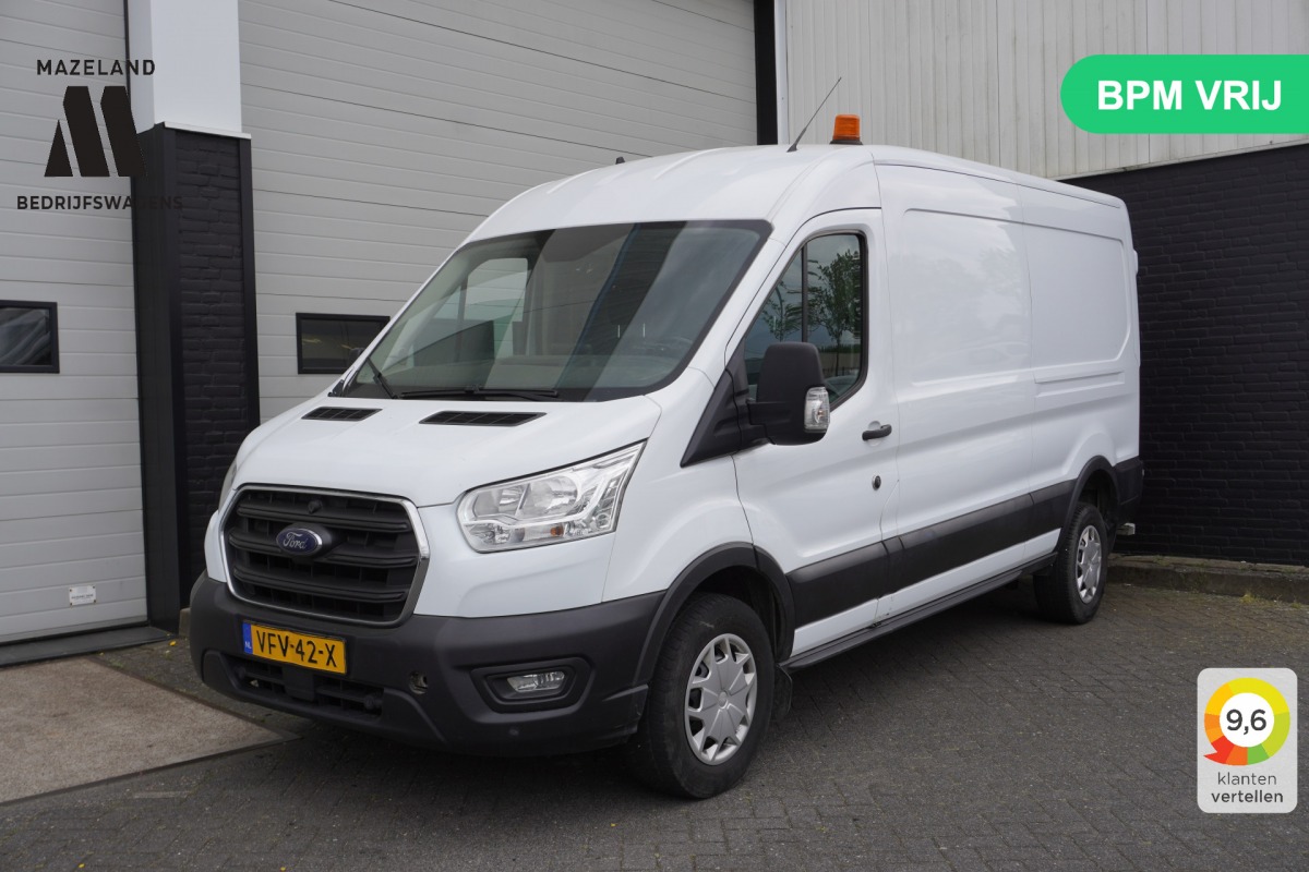 Ford Transit 2.0 TDCI 130PK L3H2 EURO 6 - Airco - Navi - Cruise - € 14.950,- Excl.