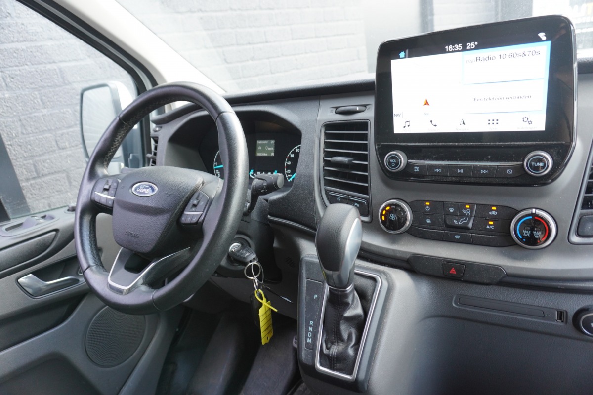 Ford Transit Custom 2.0 TDCI 130PK Automaat EURO 6 - Airco - Navi - Cruise - €13.950,- Excl.