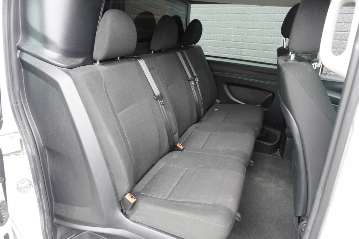 Mercedes-Benz Vito 114 CDI Automaat XL Dubbele Cabine - EURO 6 - Airco - Navi - Cruise - € 18.900,- Excl.