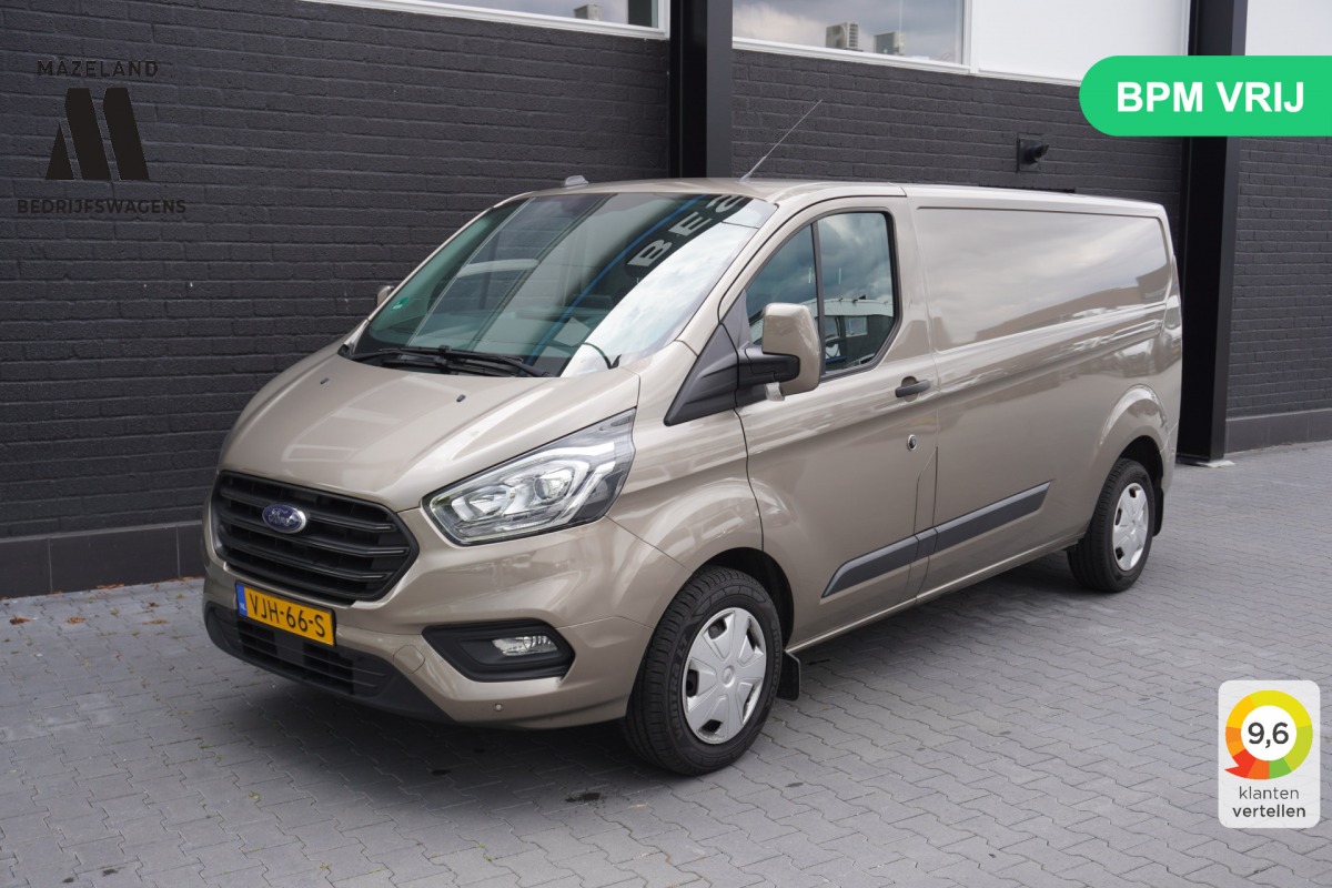 Ford Transit Custom 2.0 TDCI 130PK L2 - EURO 6 - Airco - Navi - Cruise - € 15.950,- Excl.