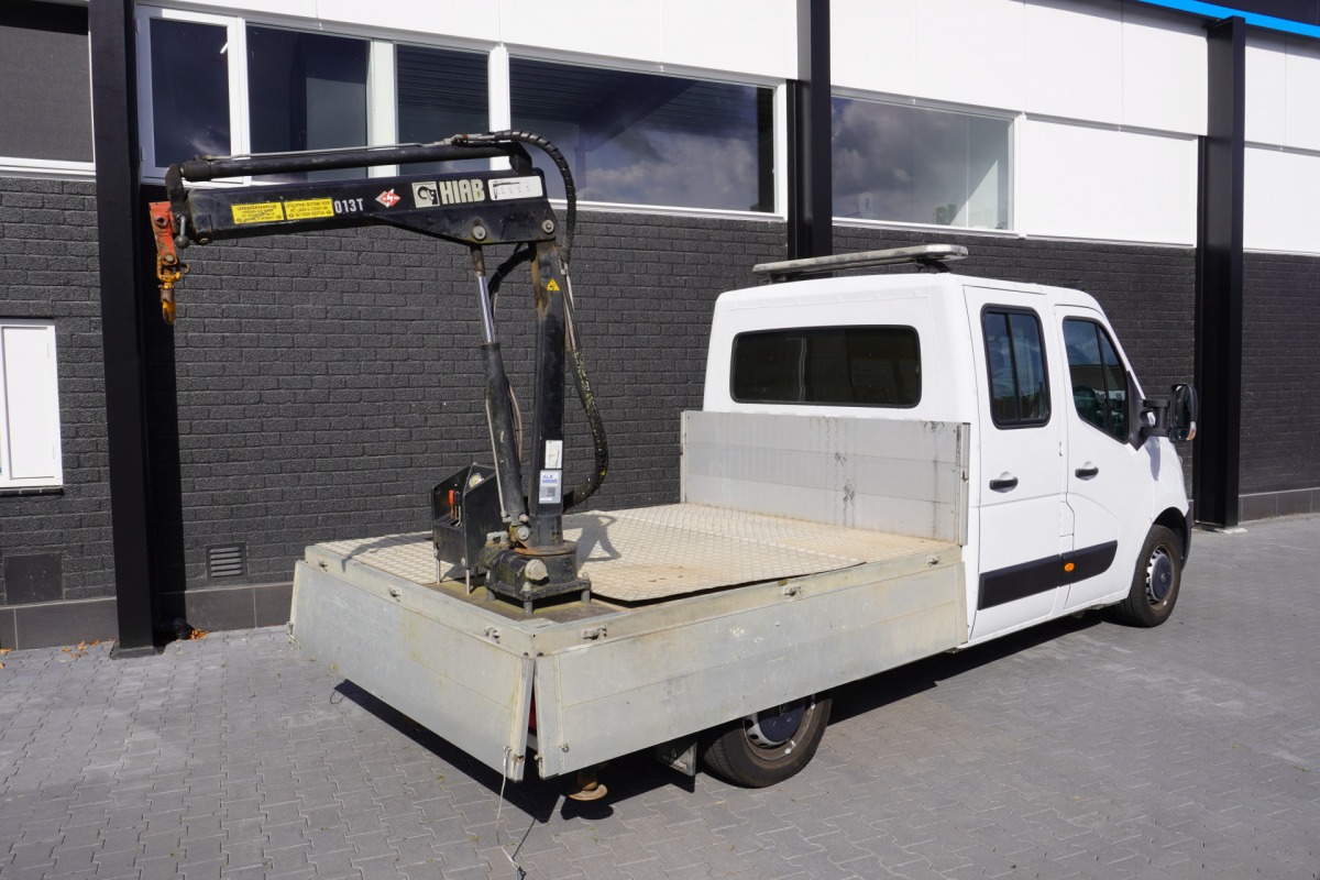 Opel Movano 2.3 CDTI BiTurbo L2 Start/Stop - Airco - Navi - Laadkraan - € 19.950,- Excl.