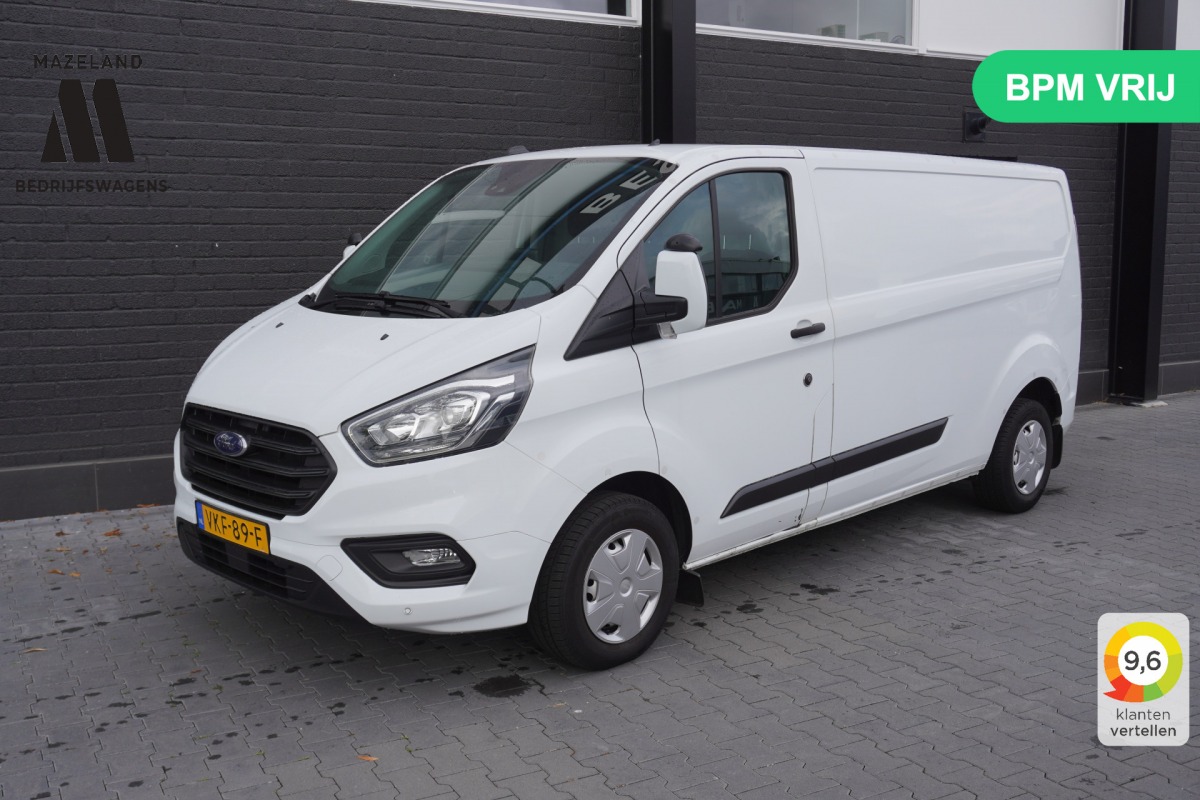 Ford Transit Custom 2.0 TDCI 130PK L2 - EURO 6 - Airco - Navi - Cruise - € 13.900,- Excl.
