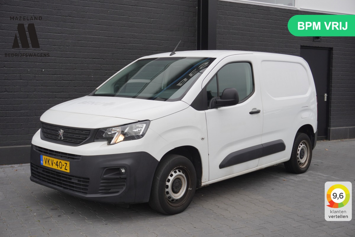 Peugeot Partner 1.2 110PK Benzine - Airco - Navi - Cruise - € 11.950,- Excl.