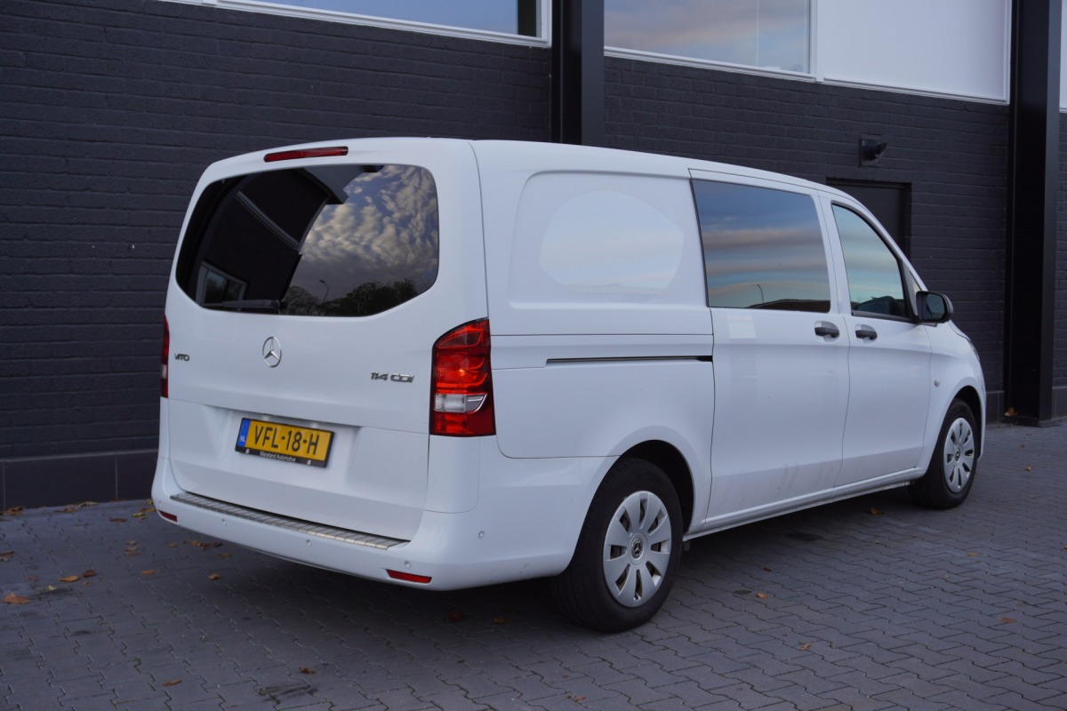 Mercedes-Benz Vito 114 CDI Lang Automaat EURO 6 - Airco - Navi - Cruise - € 17.950,- Excl.