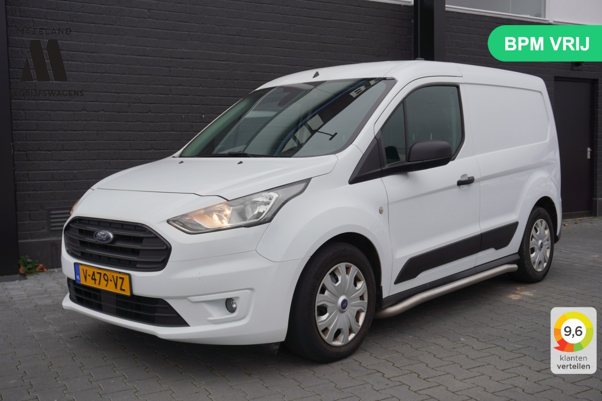 Ford Transit Connect 1.5 EcoBlue 100PK EURO 6 - Airco - Cruise - Trekhaak - €9.900,- Excl.