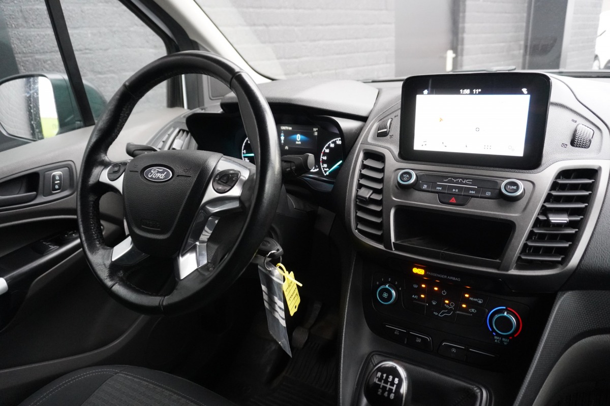 Ford Transit Connect 1.5 EcoBlue 100PK EURO 6 - Airco - Cruise - Trekhaak - €9.900,- Excl.