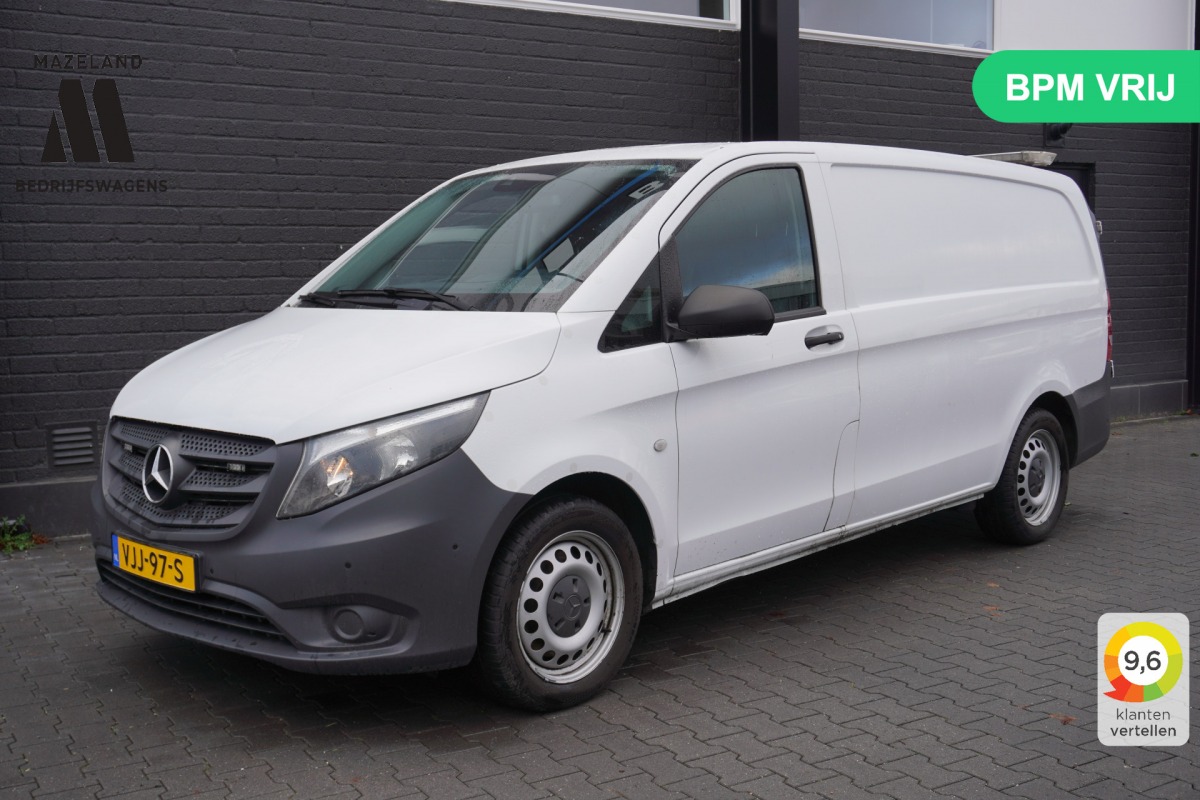 Mercedes-Benz Vito 116 CDI Automaat Lang - EURO 6 - A/C Climate - Cruise - Camera - €17.950,- Excl. Mercedes-Benz Vito 116 CDI Automaat Lang - EURO 6 - A/C Climate - Cruise - Camera - €17.950,- Excl.