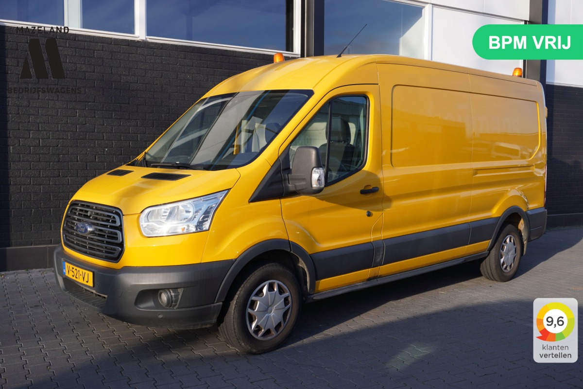 Ford Transit 2.0 TDCI 170PK L3H2 - EURO 6 - Airco - Cruise - PDC - €11.950,- Excl.