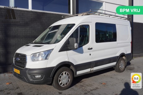 Ford Transit 2.0 TDCI L2H2 Dubbel cabine EURO 6 - Airco - Cruise - PDC - €15.900,- Excl.