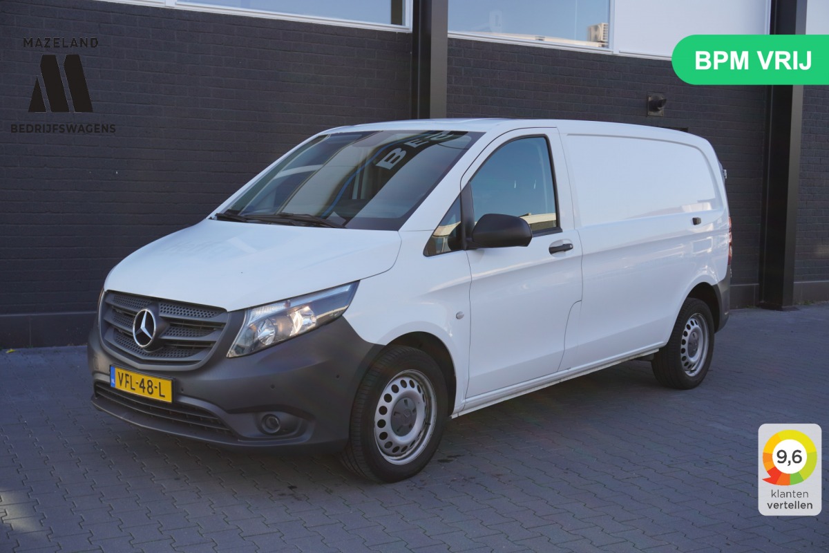 Mercedes-Benz Vito 114 CDI Automaat EURO 6 - A/C Climate - Cruise - Camera - Trekhaak - € 15.950,- Excl.