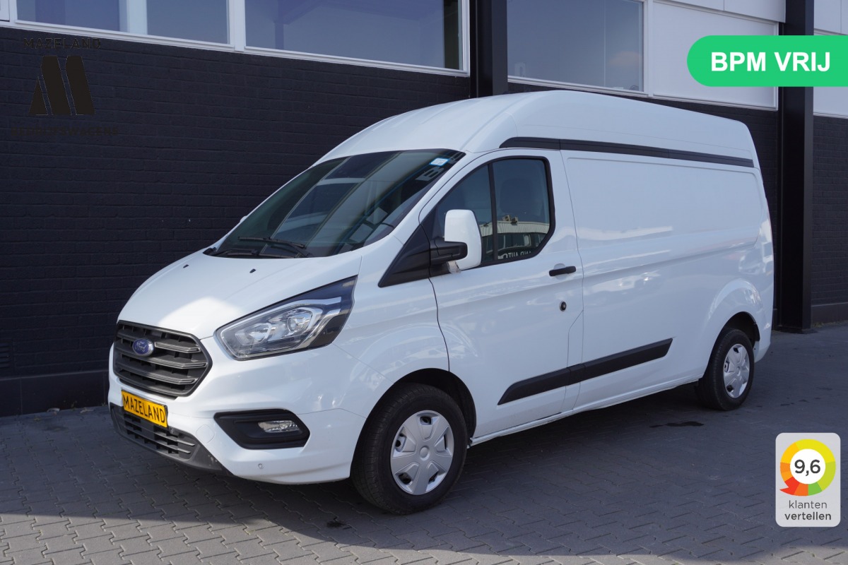Ford Transit Custom 2.0 TDCI 130PK L2H2 - EURO 6 - Airco - Cruise - Camera - €15.900,- Excl.
