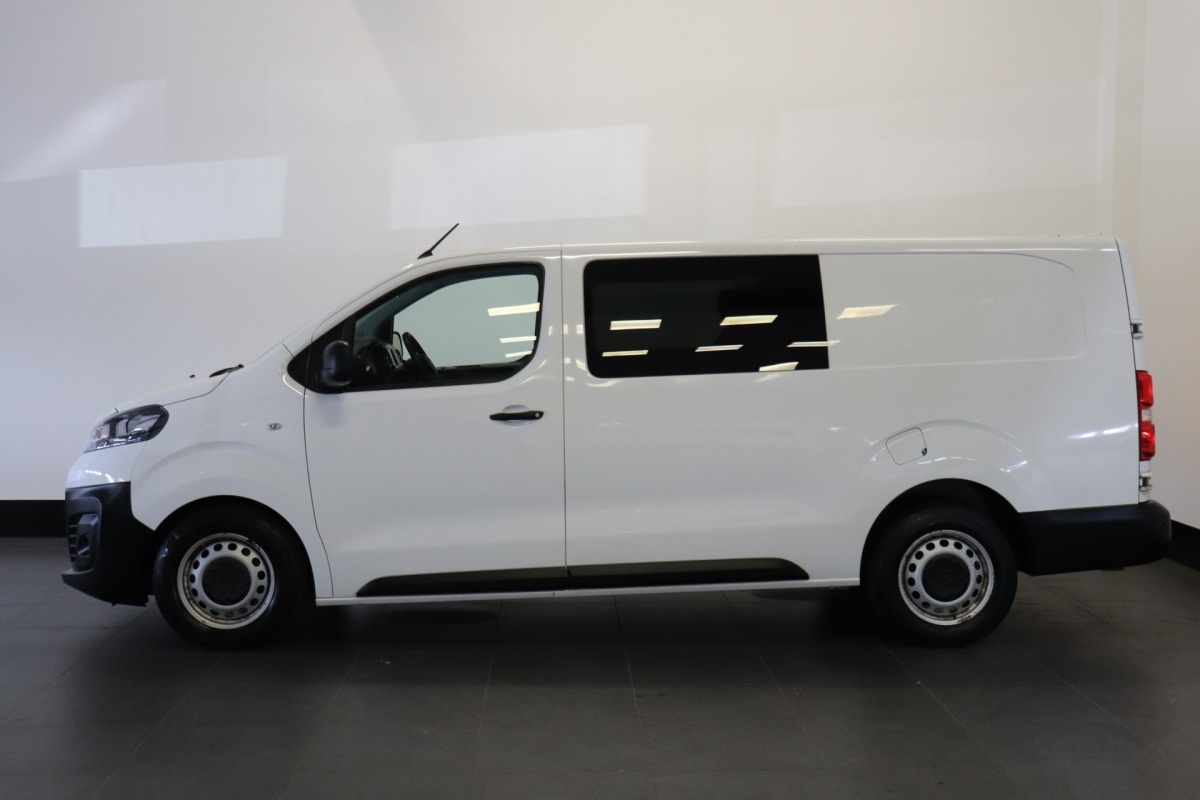 Opel Vivaro 2.0 CDTI L3 Automaat Dubbele Cabine EURO 6 - Airco - Cruise - Camera - € 18.950,- Excl.