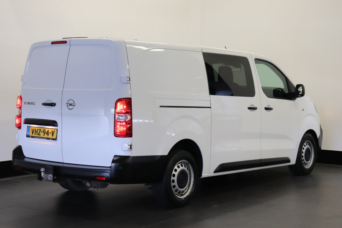 Opel Vivaro 2.0 CDTI L3 Automaat Dubbele Cabine EURO 6 - Airco - Cruise - Camera - € 18.950,- Excl.
