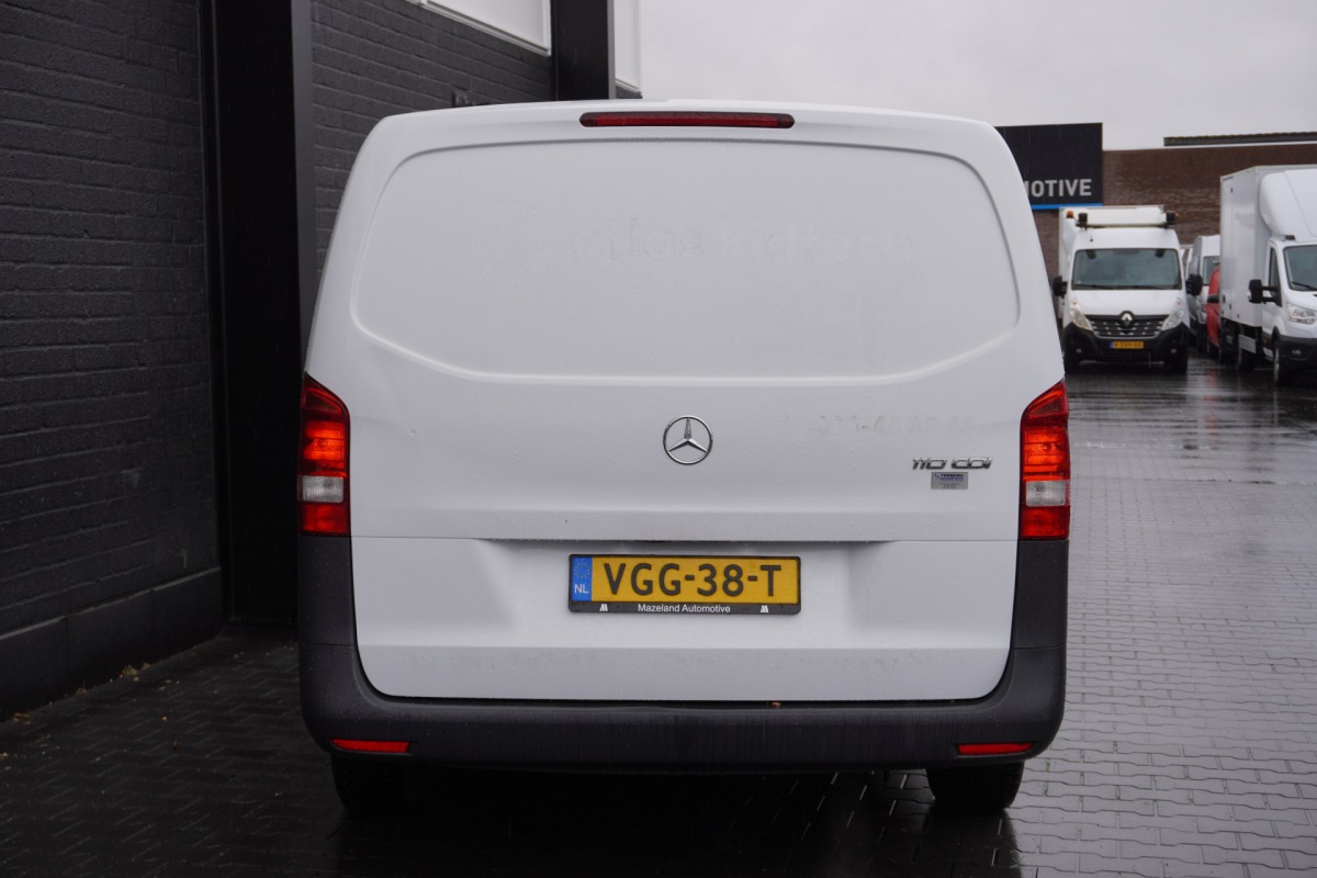 Mercedes-Benz Vito 110 CDI Extra Lang EURO 6 - Airco - Camera - Laadbrug - € 13.499,- Excl.