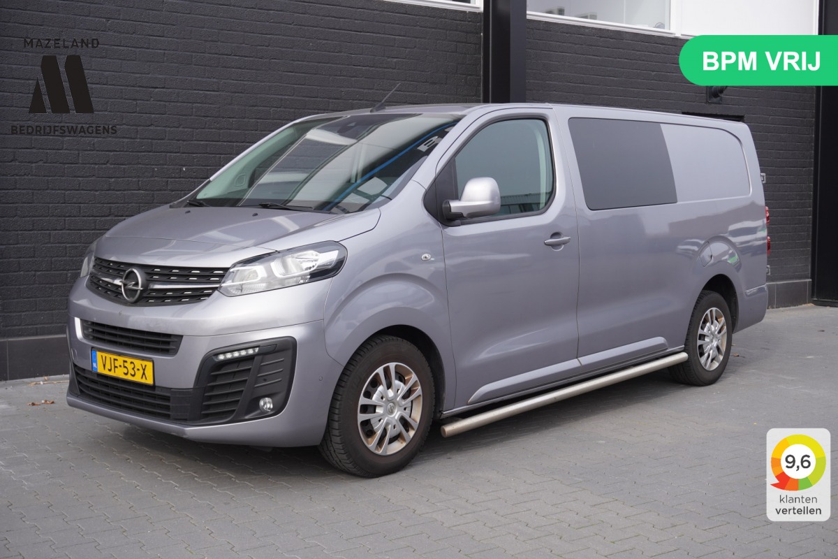 Opel Vivaro 2.0 CDTI 122PK L3 Dubbele Cabine EURO 6 - Airco - Cruise - Camera - € 16.900,- Excl. Opel Vivaro 2.0 CDTI 122PK L3 Dubbele Cabine EURO 6 - Airco - Cruise - Camera - € 16.900,- Excl.