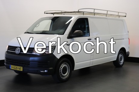 Volkswagen Transporter 2.0 TDI L2 150PK 2x schuifdeur EURO 6 - Airco - Trekhaak - PDC - € 12.950,- Excl.