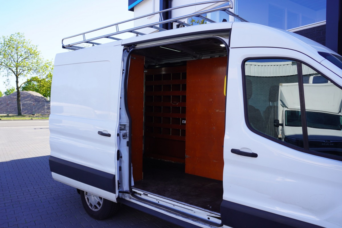 Ford Transit 2.0 TDCI 130PK Automaat 2x Schuifdeur L2H2 EURO 6 - Airco - Cruise - Camera - €16.950,- Excl.