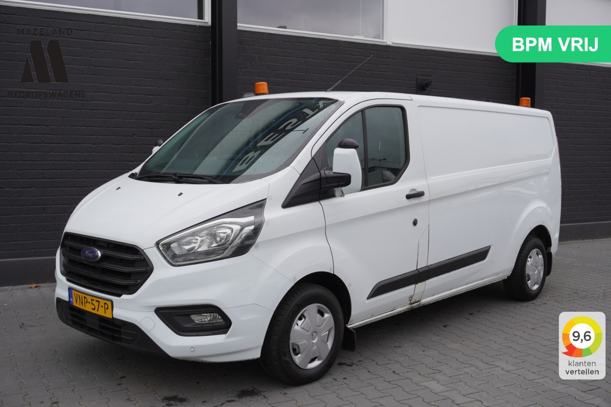 Ford Transit Custom 2.0 TDCI 130PK L2 - EURO 6 - Airco - Navi - Cruise - €13.900,- Excl.