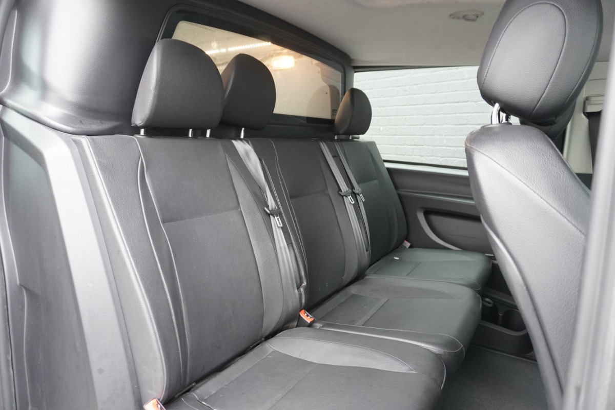 Mercedes-Benz Vito 114 CDI Lang Automaat Dubbele Cabine - EURO 6 - Airco - Navi - €19.900,- Excl. Mercedes-Benz Vito 114 CDI Lang Automaat Dubbele Cabine - EURO 6 - Airco - Navi - €19.900,- Excl.