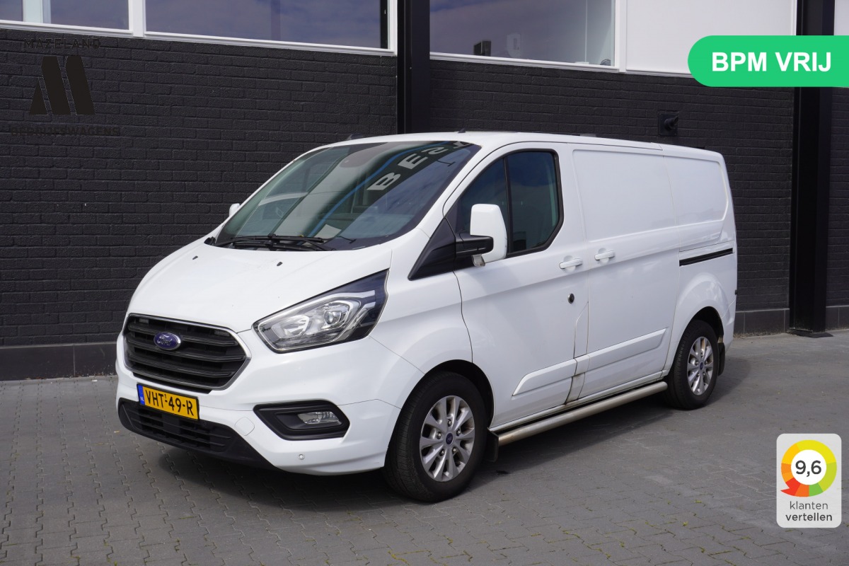 Ford Transit Custom 2.0 TDCI 130PK 2xSchuifdeur EURO 6 - Airco - Navi - Cruise - € 12.950,- Excl.
