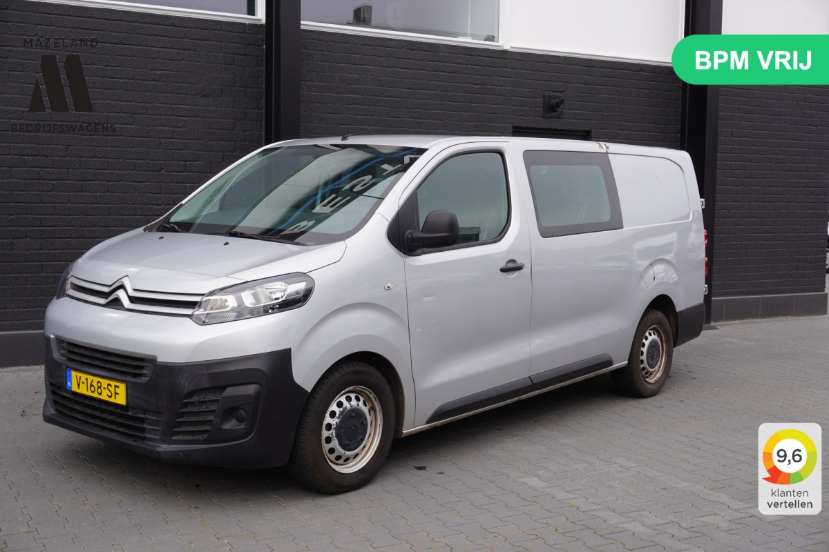 Citroën Jumpy 2.0 BlueHDI 120PK Dubbele Cabine EURO 6 - PDC - Cruise - Trekhaak - €14.900,- Excl. Citroën Jumpy 2.0 BlueHDI 120PK Dubbele Cabine EURO 6 - PDC - Cruise - Trekhaak - €14.900,- Excl.