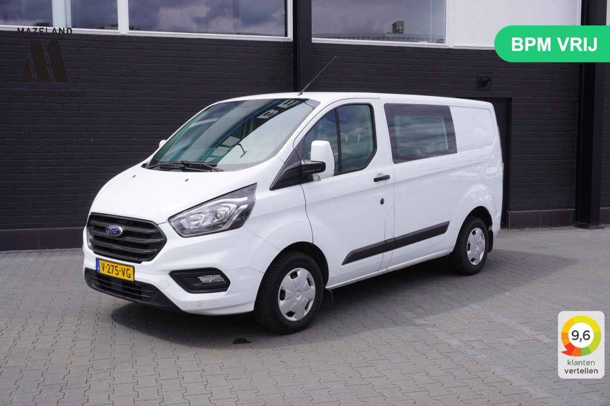 Ford Transit Custom 2.0 TDCI Dubbele Cabine EURO 6 - Airco - Cruise - PDC - € 13.900,- Excl. Ford Transit Custom 2.0 TDCI Dubbele Cabine EURO 6 - Airco - Cruise - PDC - € 13.900,- Excl.